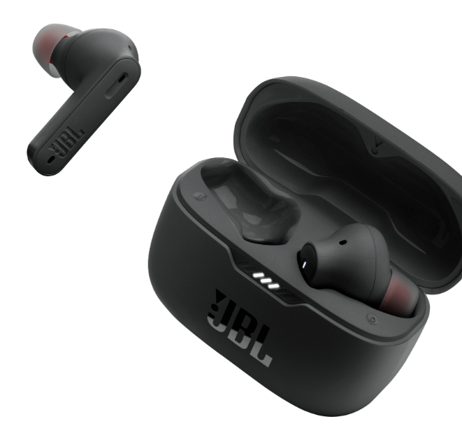 JBL - Tune 230NC True Wireless Noise Cancelling In-Ear Earbuds - Black